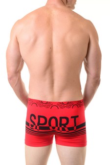 Men's Seamless Boxer Shorts Underwear style 11