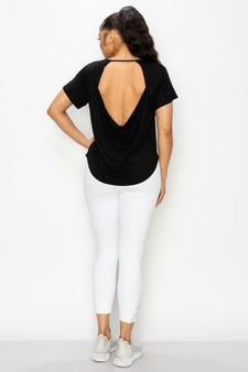 Women’s Find your Zen Open Back Athleisure Top style 4