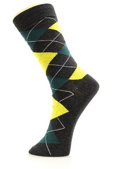 Men's Cotton Blended Dress Socks style 2