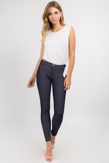 Women's Cotton-Blend 5-Pocket Skinny Jeggings style 6