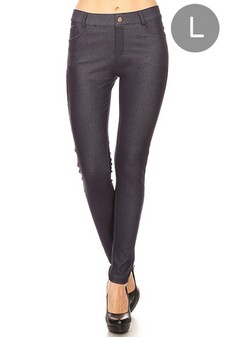 ETA 10/31/22 - Women's Classic Solid Skinny Jeggings (Large only)