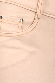 Women's Cotton-Blend 5-Pocket Skinny Jeggings style 4