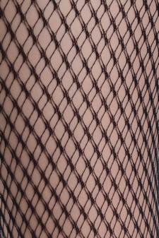 Lady's Cross Hatch Mesh-up Fashion Designed Fishnet Tights style 4
