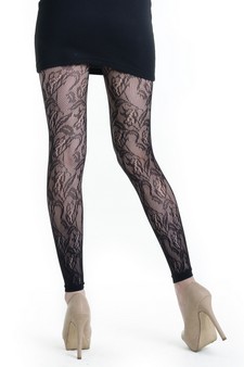 Lady's Honey Perfume Fashion Designed Fishnet Tights style 3