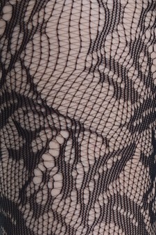 Lady's Honey Perfume Fashion Designed Fishnet Tights style 4