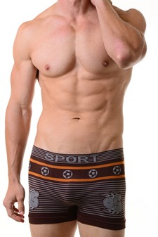 Men's Seamless Boxer Shorts Underwear style 5