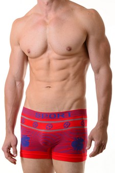 Men's Seamless Boxer Shorts Underwear style 6